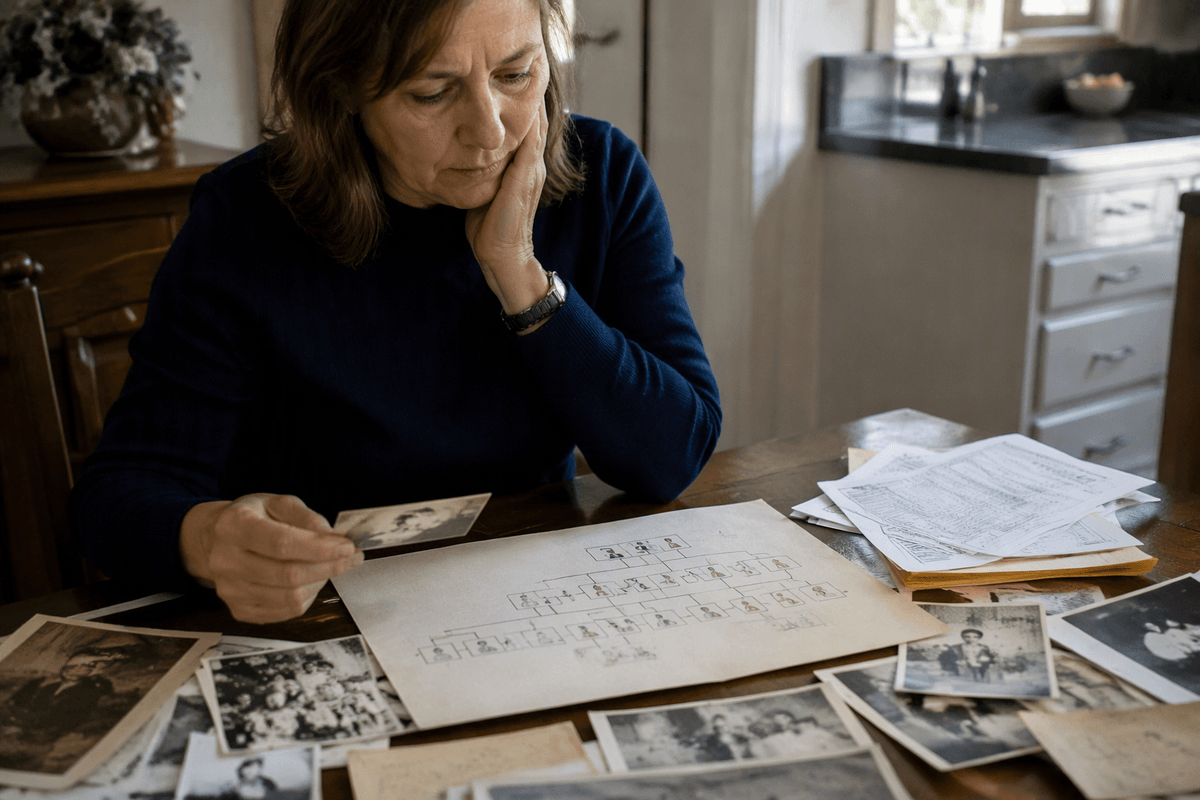 Which family patterns tend to raise real suspicion