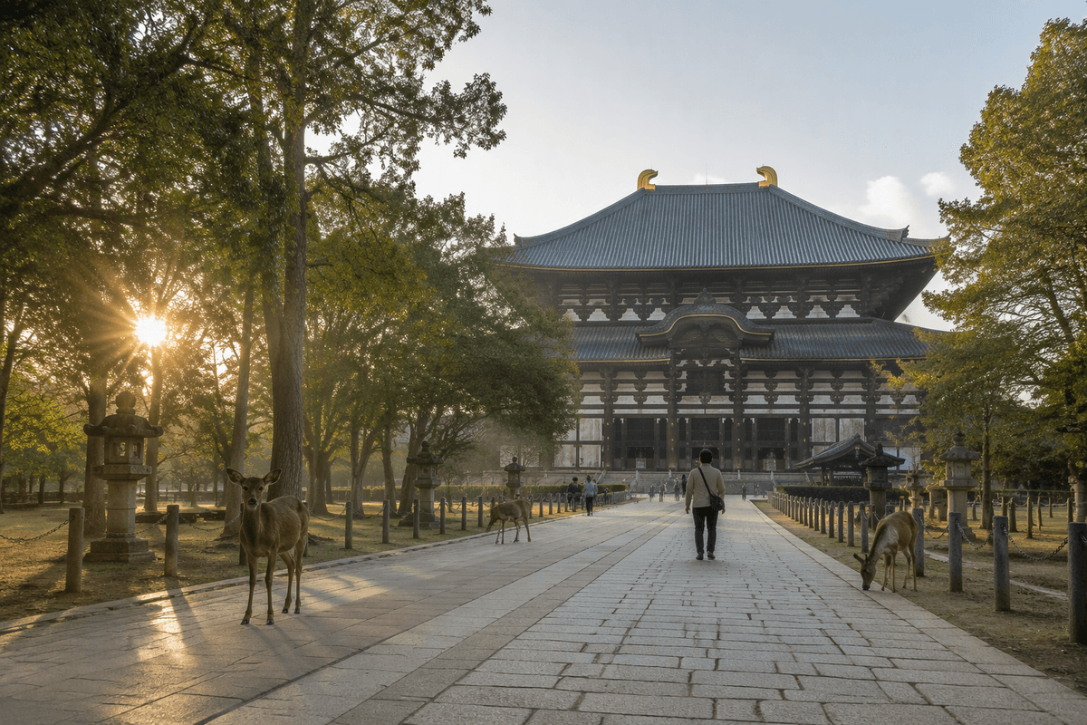Day 6 Nara/Osaka: Must Todai-ji; Optional Dotonbori; Skip malls.