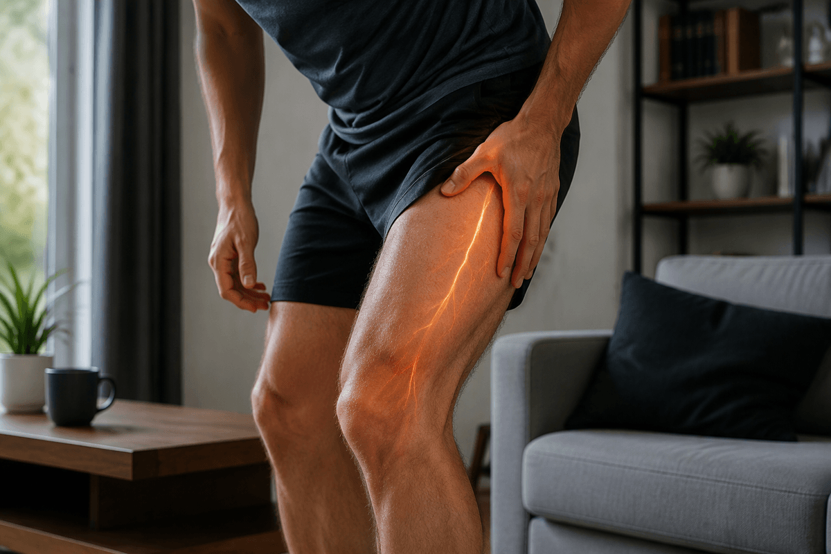 Nerves and soft tissues react to sustained compression