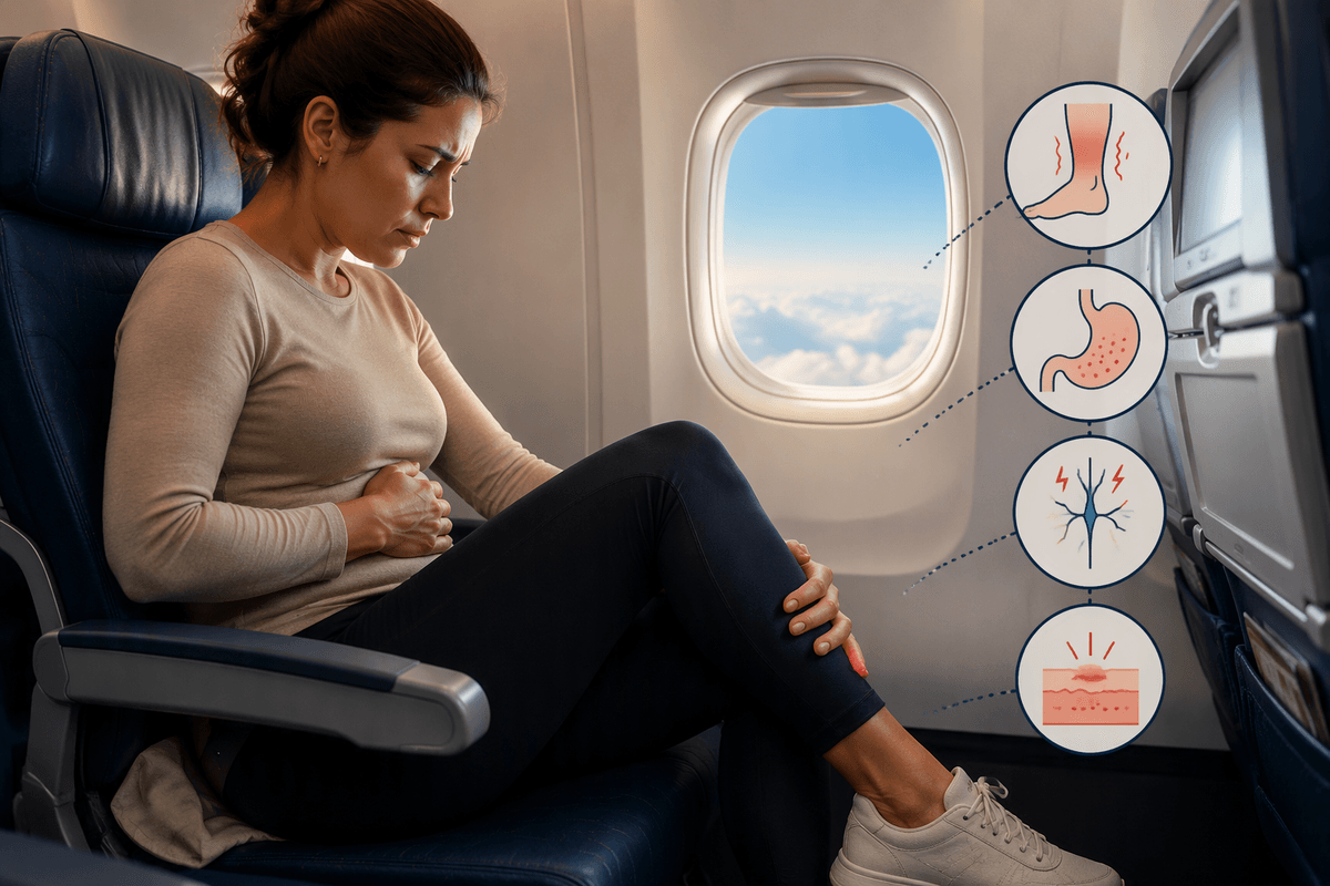 Doctors Explain Whether Wearing Tight Clothing on a Plane Can Be Dangerous