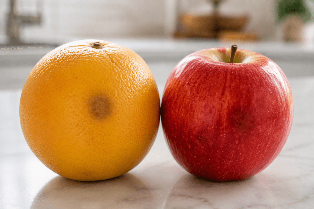 Soft fruit versus firm fruit: meaningful differences
