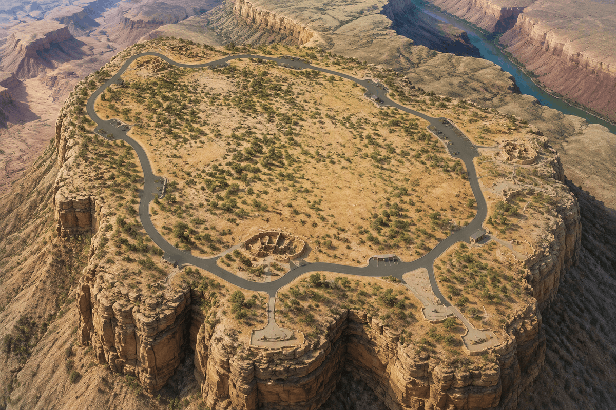 Mesa Top Loop Road: the most accessible ancestral-site area