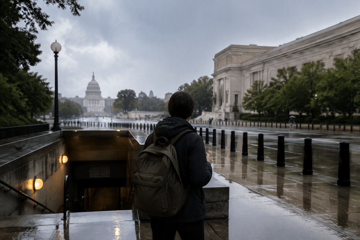 Sunday: Must remaining Smithsonian; Optional 24-hour memorials; Skip rain battles