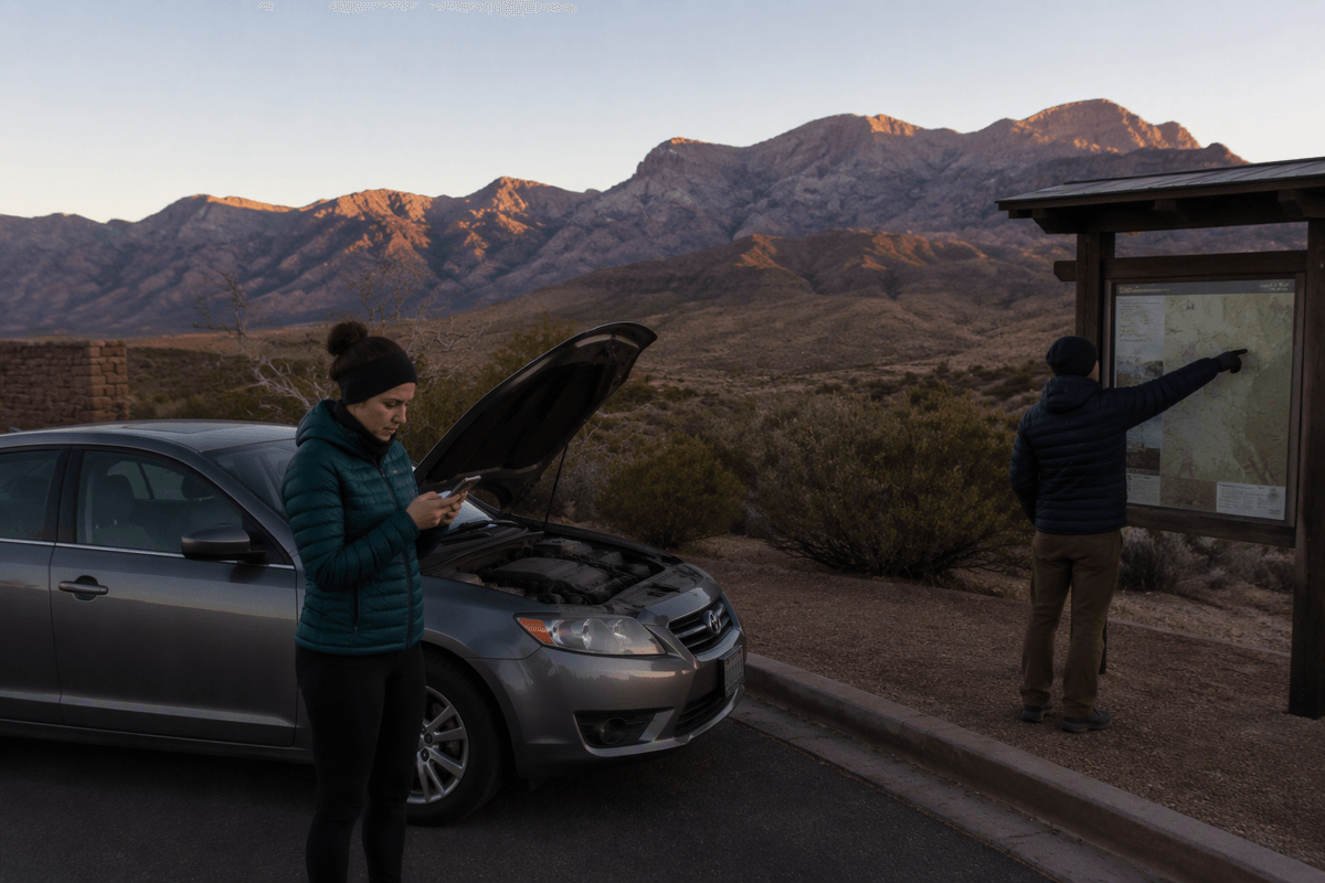 Safety checks before you drive anything unpaved